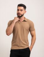Camisa Polo V Texturizada Masculina - Imagem 2