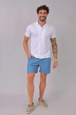 Camisa Duna Masculina Slim Canelada - Imagem 18