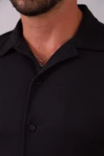 Camisa Duna Masculina Slim Canelada - Imagem 9