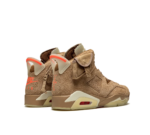 Tênis Nike Air Jordan 6 Retro x Travis Scott 'British Khaki' - DH0690-200 - Imagem 4