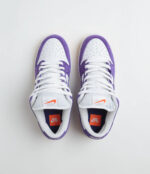 Tênis Nike Dunk Low SB Orange Label "Court Purple" Roxo - DV5464-500 - Imagem 7