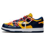 Tênis Nike Dunk Low x Off-White 'University Gold' - CT0856-700