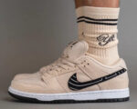 Tênis Nike Dunk Low SB x Albino & Preto "Jiu-Jitsu" - FD2627-200 - Imagem 7
