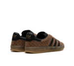 Tênis Adidas x Gucci Gazelle GG Monogram 'Brown' Marrom / Preto - 707847 AAA2V 8546 - Imagem 4