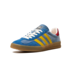 Tênis Adidas x Gucci Gazelle 'Light Blue Suede' Azul - HQ8851 - Imagem 2