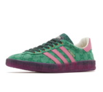 Tênis Adidas x Gucci Gazelle 'Green Pink Strata' Verde / Rosa - IE4795 - Imagem 3