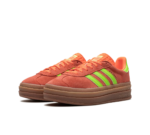 Tênis Adidas Gazelle Bold 'Solar Orange Solar Green' Laranja - H06126 - Imagem 3