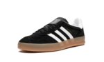 Tênis Adidas Gazelle Indoor Feminino "Black White Gum" Preto / Branco - H06259 - Imagem 4