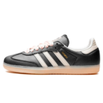 Tênis Adidas Samba OG Feminino "Black Pink Ribbon Laces" Preto - IH8047