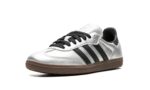 Tênis Adidas Samba OG Feminino "Silver Metallic Black Gum" Prata - JI4218 - Imagem 4