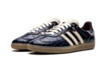 Tênis Adidas Samba x Wales Bonner "Navy Croc" Azul - JH9825 - Imagem 2