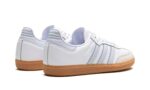 Tênis Adidas Samba OG Feminino "White Halo Blue" Branco / Azul - IE0877 - Imagem 3
