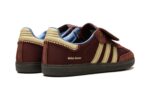 Tênis Adidas Samba x Wales Bonner Nylon "Fox Brown" Bordô - IE0579 - Imagem 3