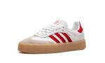 Tênis Adidas Sambae Feminino "Scarlet Red" Branco / Vermelho - ID0438 - Imagem 4
