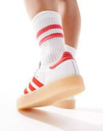 Tênis Adidas Sambae Feminino "Scarlet Red" Branco / Vermelho - ID0438 - Imagem 7