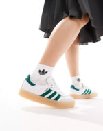 Tênis Adidas Sambae Feminino "White Green" Branco / Verde - ID0440 - Imagem 7