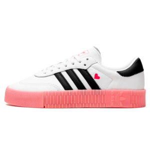 Tênis Adidas Sambarose Feminino “Valentine” Branco / Preto – EF4965