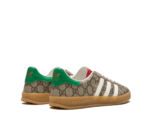 Tênis Adidas x Gucci Gazelle 'Beige GG Monogram' Bege - IE2262 - Imagem 4