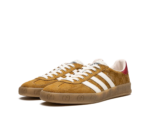 Tênis Adidas x Gucci Gazelle 'GG Beige Brown' Marrom - HQ8850 - Imagem 3