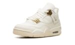 Tênis Air Jordan 4 "Metallic Gold" Branco / Dourado - AQ9129-170 - Imagem 4