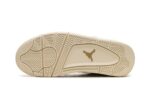 Tênis Air Jordan 4 "Metallic Gold" Branco / Dourado - AQ9129-170 - Imagem 5