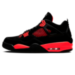 Tênis Air jordan 4 "Red Thunder" Preto / Vermelho - CT8527-016