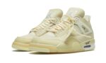 Tênis Air jordan 4 x Off-White "Sail" - CV9388-100 - Imagem 2