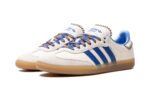 Tênis Adidas Samba x Wales Bonner "Wonder Clay Royal Blue" Creme / Azul - IH7756 - Imagem 2