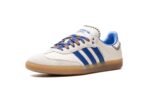 Tênis Adidas Samba x Wales Bonner "Wonder Clay Royal Blue" Creme / Azul - IH7756 - Imagem 4